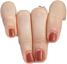 Left hand decoration